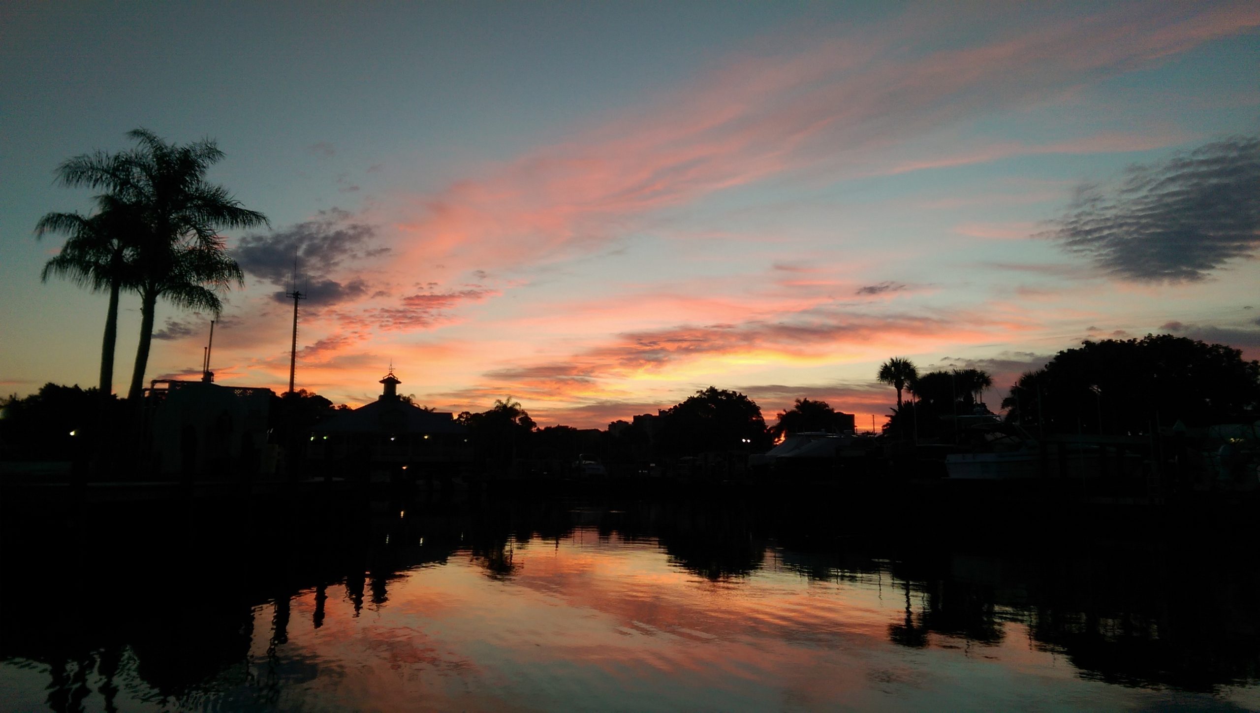 Amazing Sunset on the Cocohatchee River