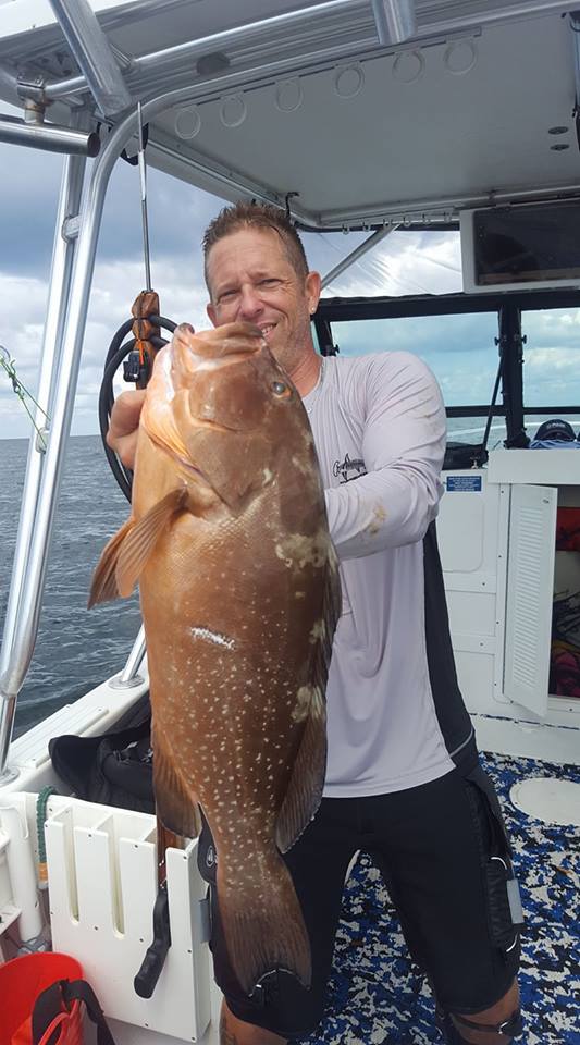 Spearfishing for Red Grouper